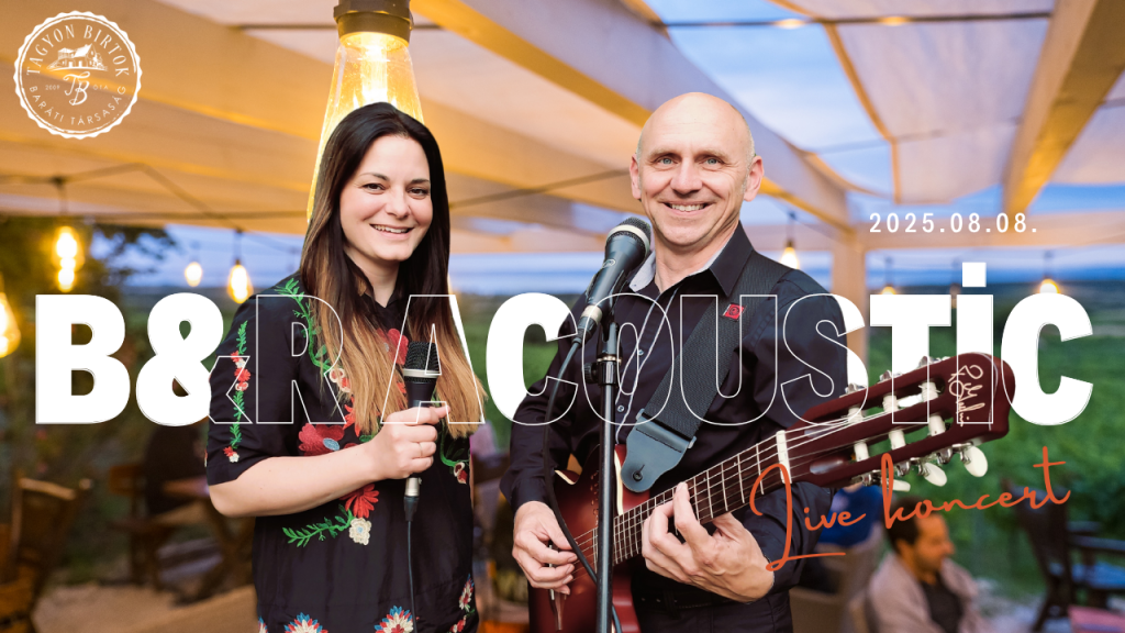 Borban az akusztika – B&R Acoustic Band élő estje