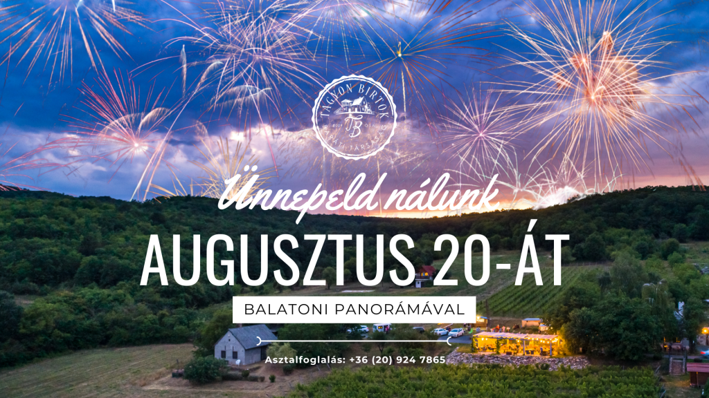 Ünnepeld nálunk augusztus 20-át!