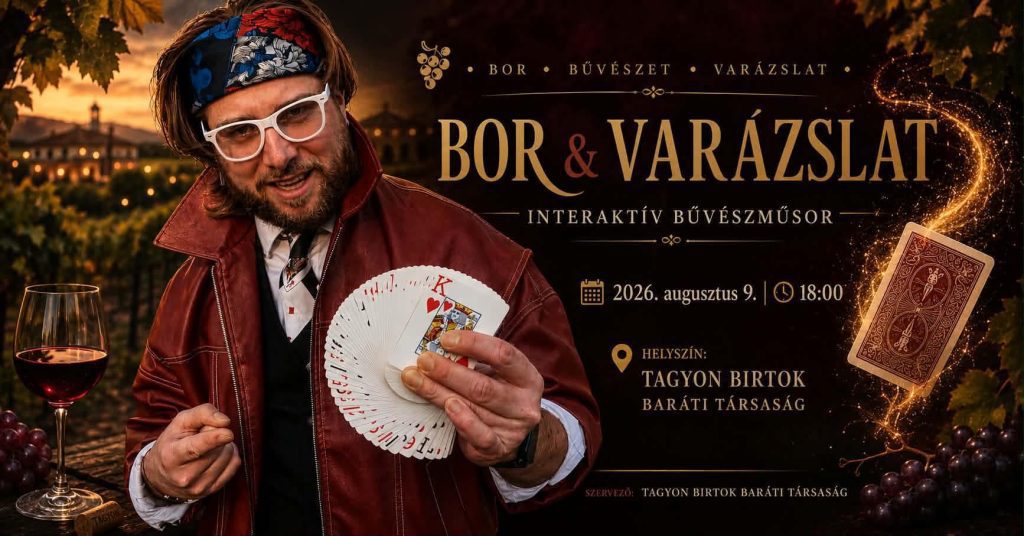 BOR & VARÁZSLAT – BELÉPŐJEGY